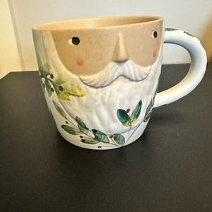 Anthropologie Santa mug